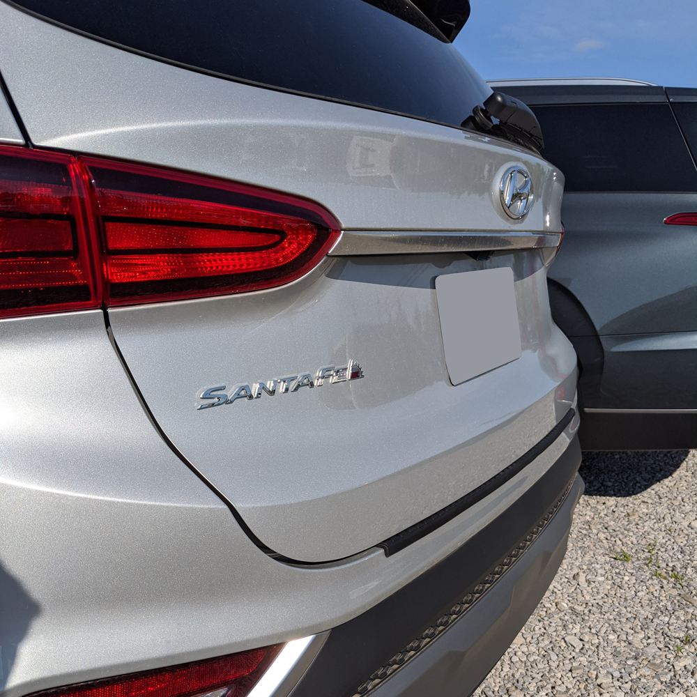 Hyundai Santa Fe Rear Bumper Protector 2019 2023 / RB